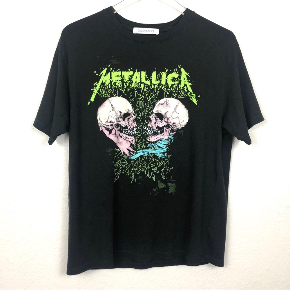 RARE Daydreamer Metallica Dueling Skulls Tee